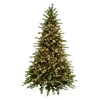 albero di natale 270cm prelit 1048 led bianco caldo multicolor litzner verde winter woodland