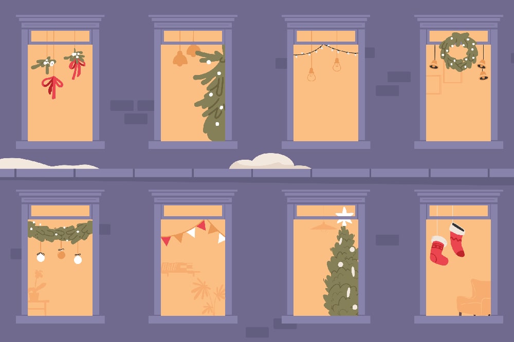 Decorazioni natalizie per finestre: tendenze e consigli pratici