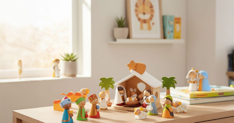 Sevi e il presepe per bambini: tradizione e gioco in legno