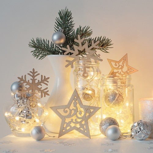 vasi natalizi di vetro