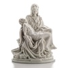 statua pietà di michelangelo marmo bianco 13-19 cm