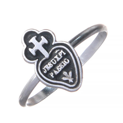anello passionisti argento 800