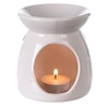 brucia essenze ceramica bianco 10 cm