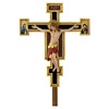 croce processionale astile cimabue colorata 221 cm