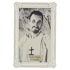 santino san charles de foucauld abito religioso 12x7 cm decoro merlettato
