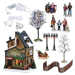 wallys winter skate shop set articolo lemax vail village 15x56x26 cm 66711